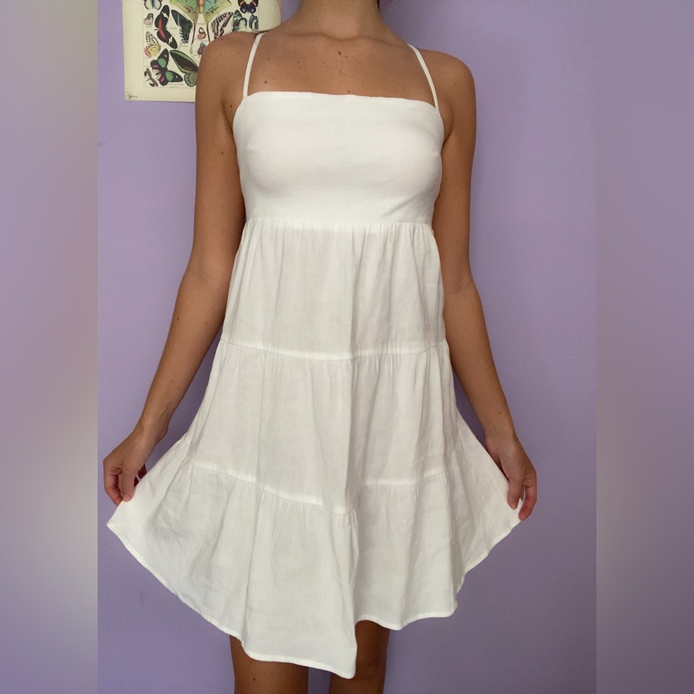 shore brand linen dress - Picture 2 of 8